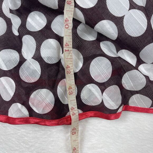 Vtg Robbie Bee Brown Polka Dot Dress 6 Classic Retro Pin Up Marilyn Monroe Julia - Picture 6 of 16